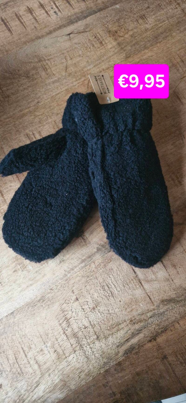 Heerlijke wanten zwart