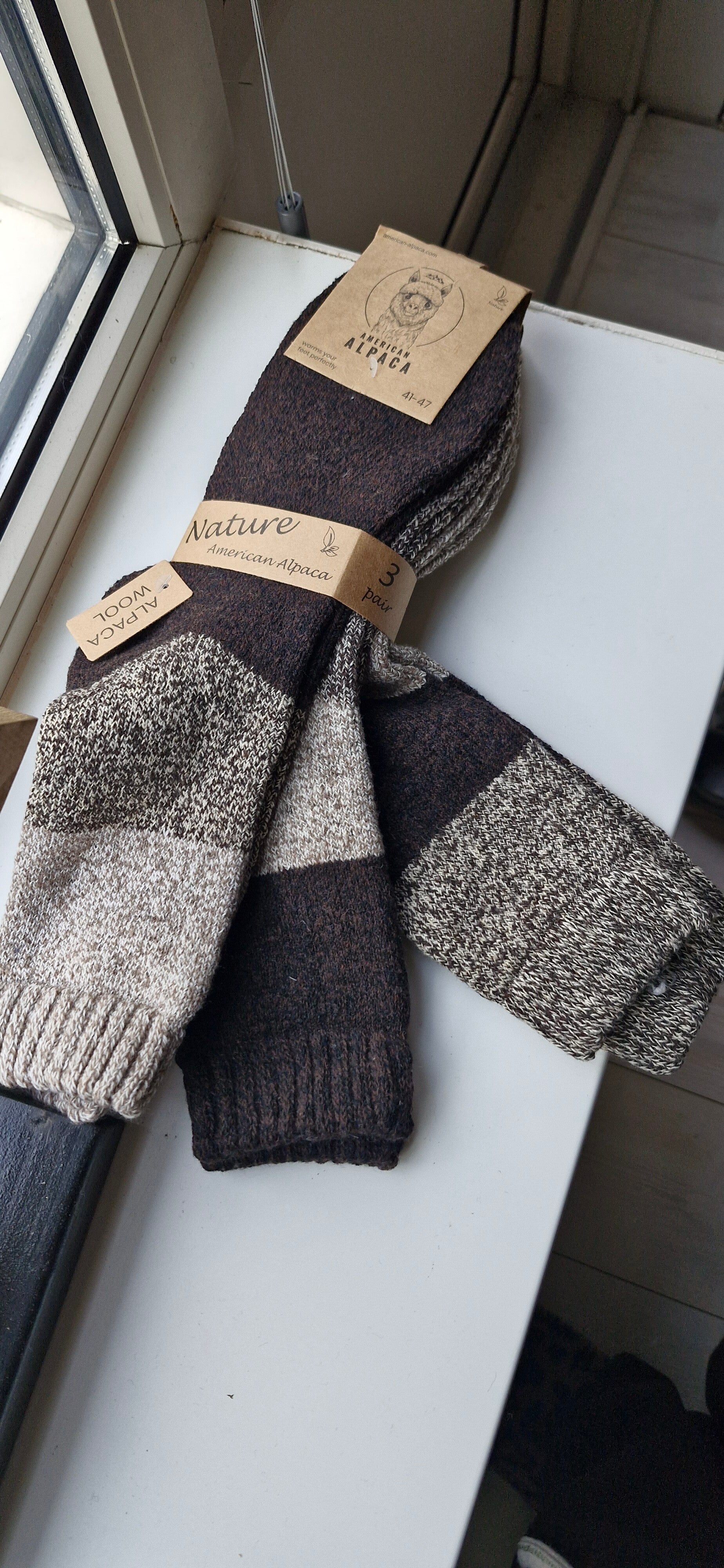 Wollen alpaca sokken mt 41-47