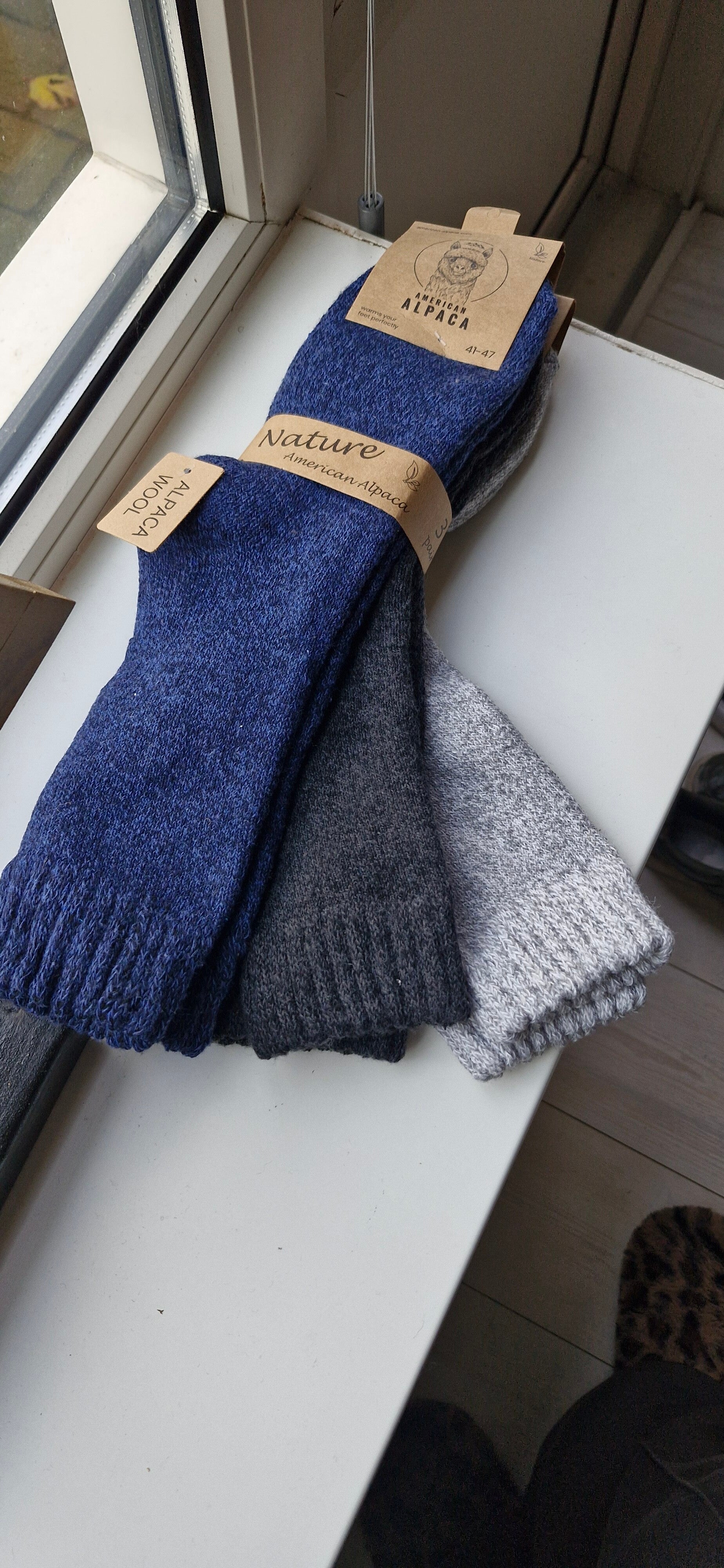 Wollen alpaca sokken mt 41-47