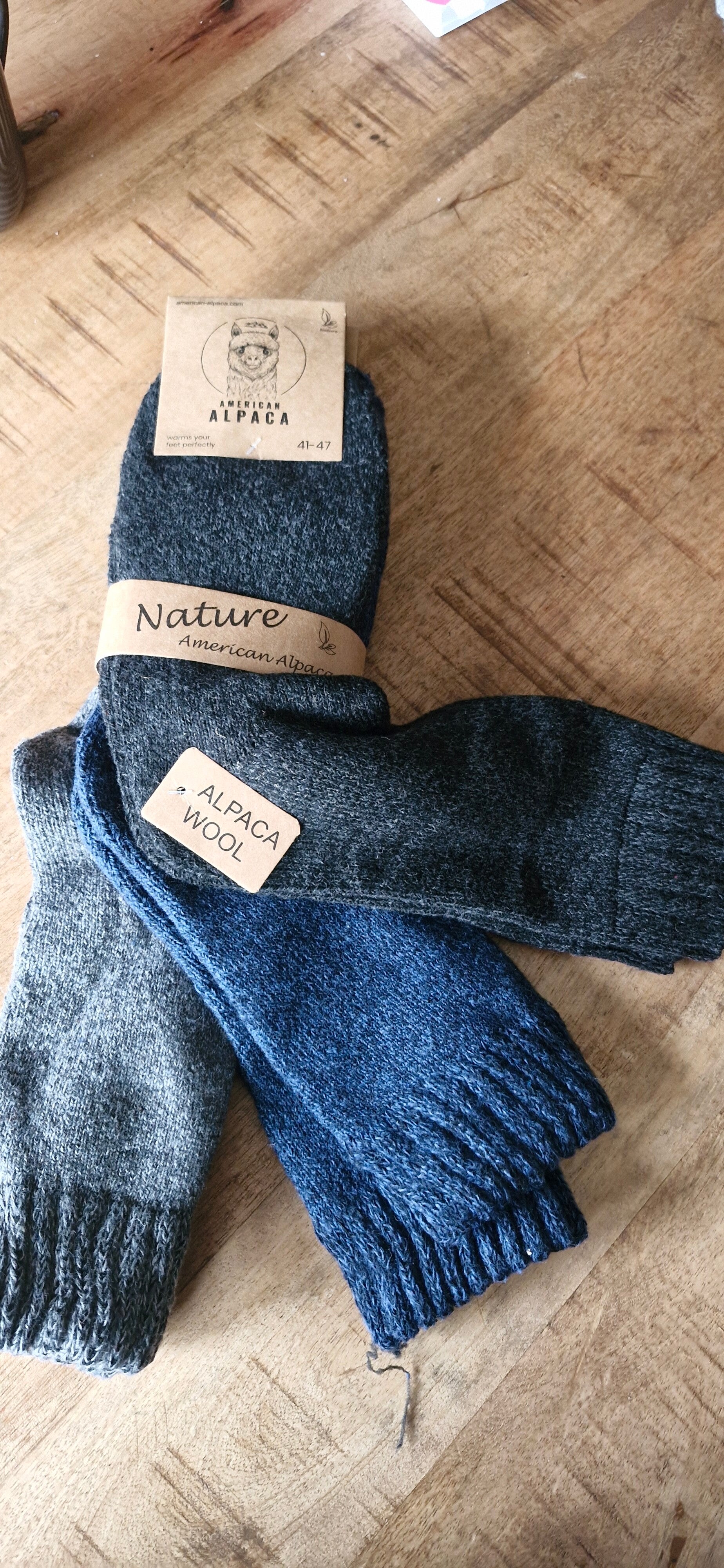 Wollen alpaca sokken mt 41-47