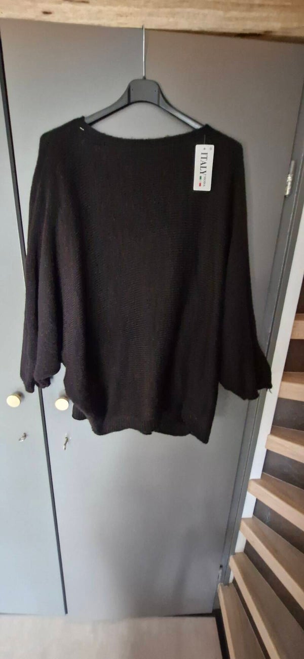 Vleermuis trui zwart