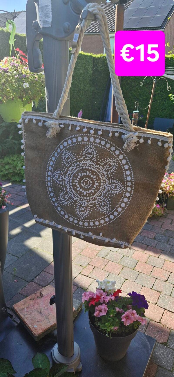 Shopper ibiza wit