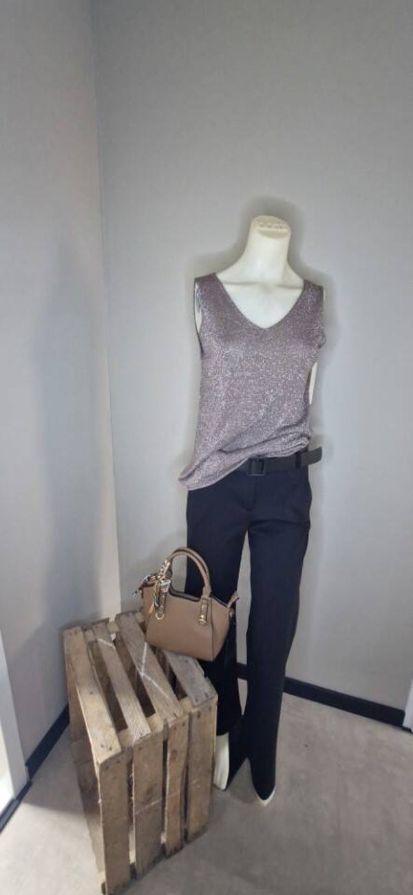 Top bruin met glittertje