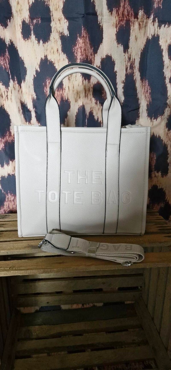 Tote bag licht taupe