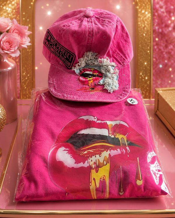 Bougie hat and tee combo