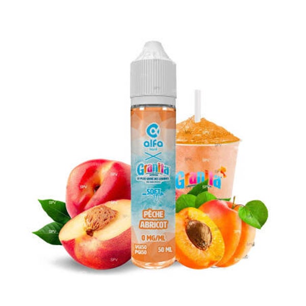 alfa liquide granita pêche abricot