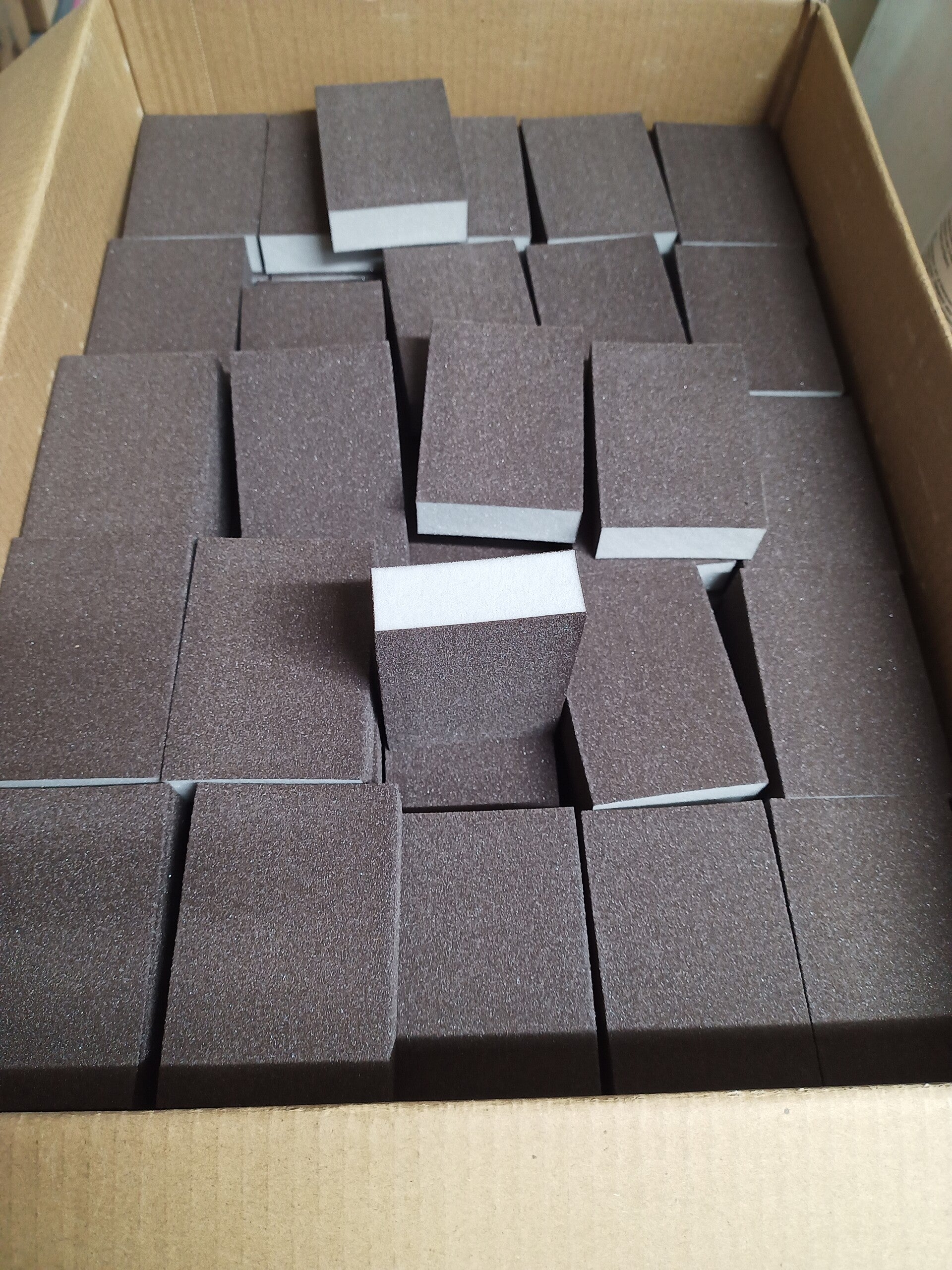 Kostki ścierne prostokątne i ścięte