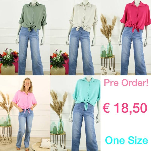 Pre-Order Blouse Gracy - Diverse kleuren