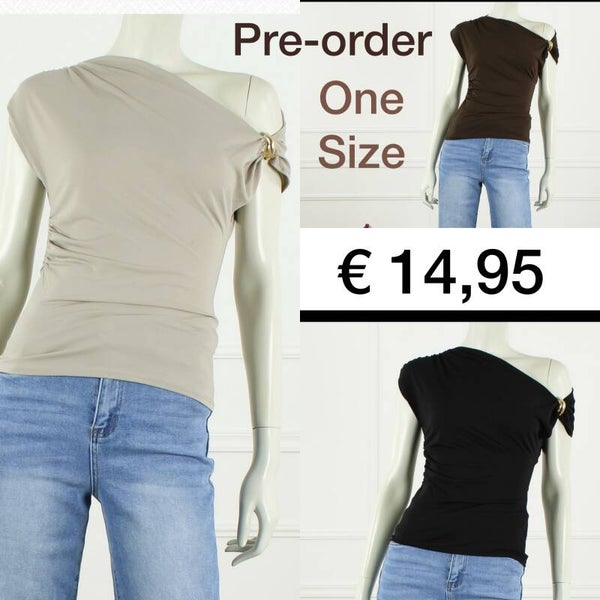 Pre Order- Top Manony Diverser kleuren