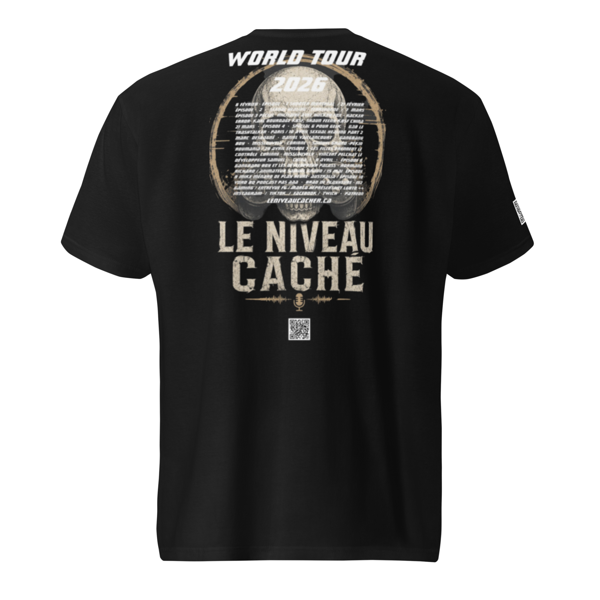 T-Shirt World Tour 2026 Spécial Édition