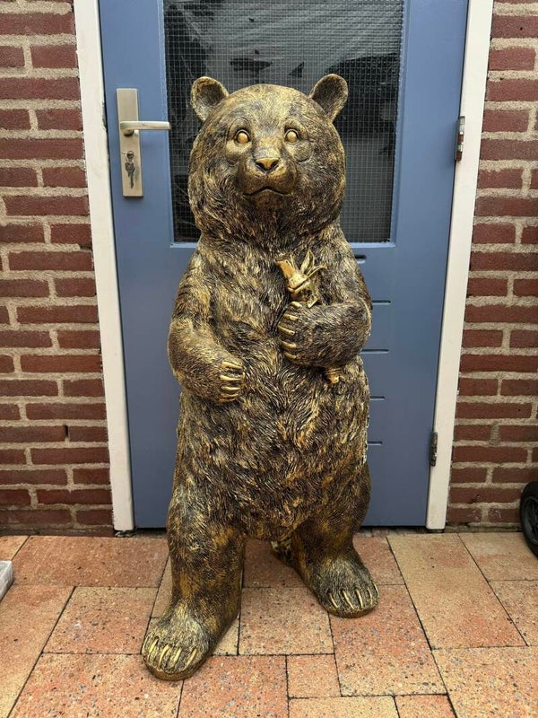 panda (goud/zwart) XXL