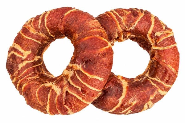 Ciambella di anatra e pesce (diametro 6 cm)