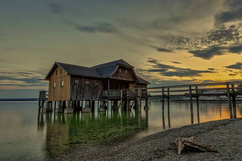 Fotoworkshop am Ammersee, Filterfotografie, Eichhorn, Langzeitbelichtung