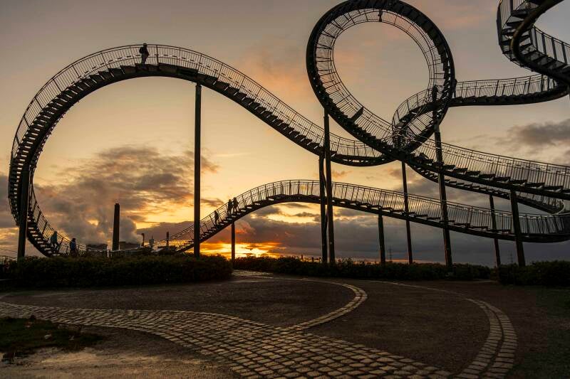 Tiger & Turtle in Dusiburg bei dem Fotoworkshop Tour de Pott