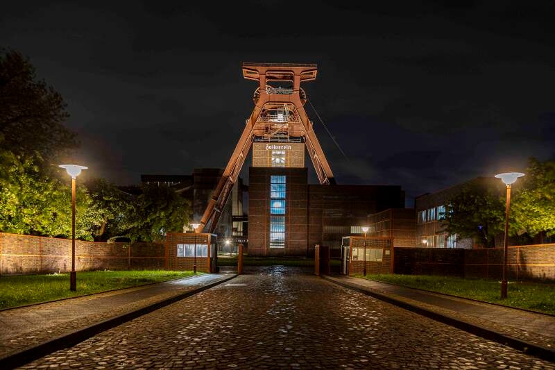 Zeche Zollverein beim Fotoworkshop im Ruhrgebiet Tour de Pott