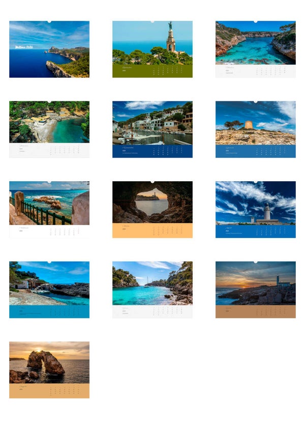 Fotokalender 2026 Mallorca