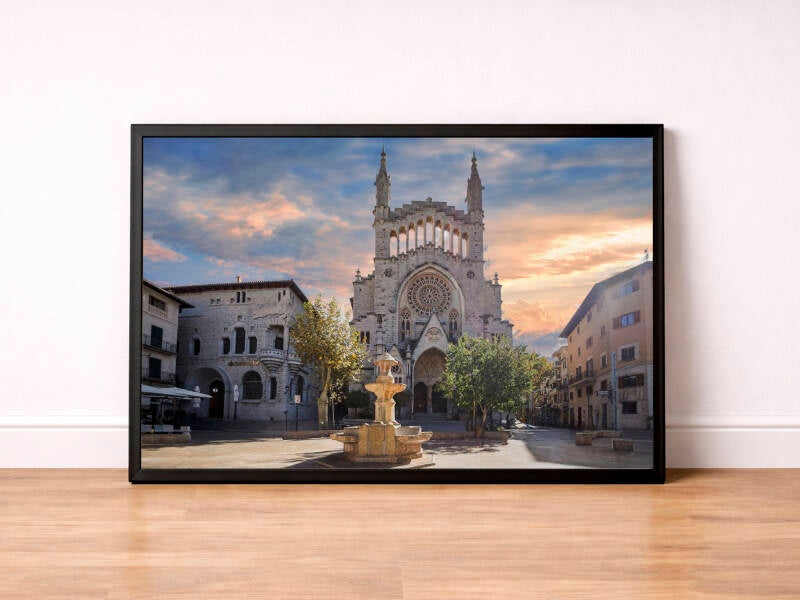 Marktplatz von Soller auf Mallorca