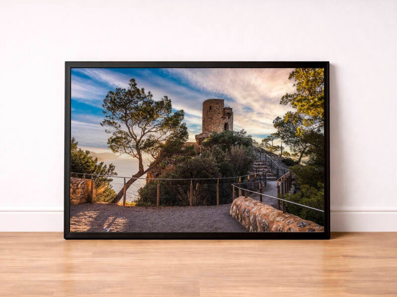 Torre del Verger vom Zugang aus gesehen