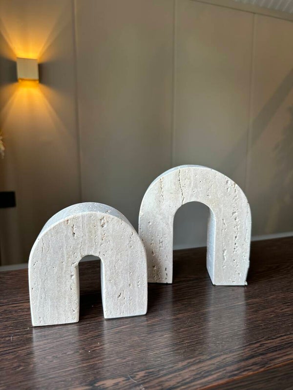 Organisch marmer ornament