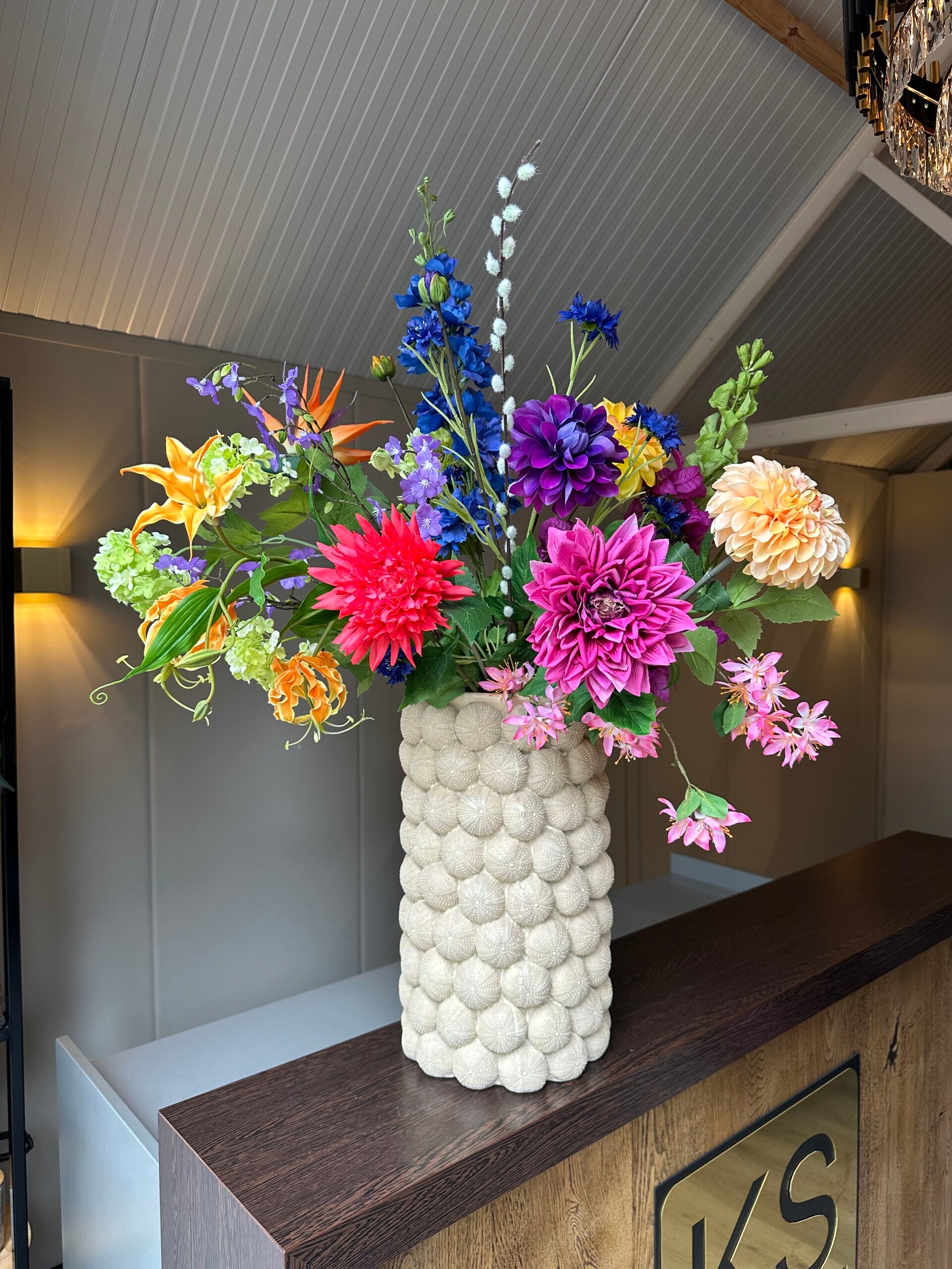 Zijden boeket Summer