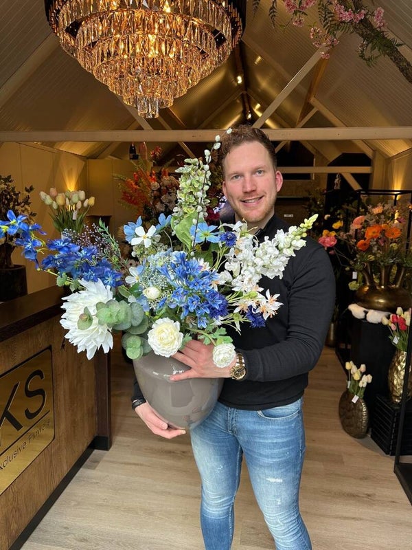 Zijden boeket Vlinder