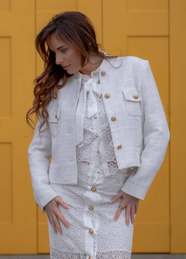 Chaqueta Sofia Blanca