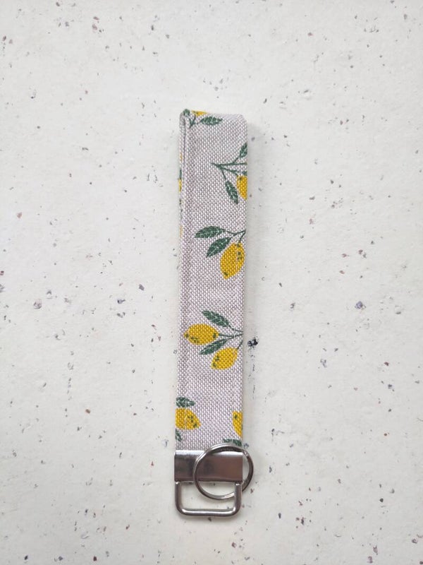 Sleutelhanger polsbandje - citroen