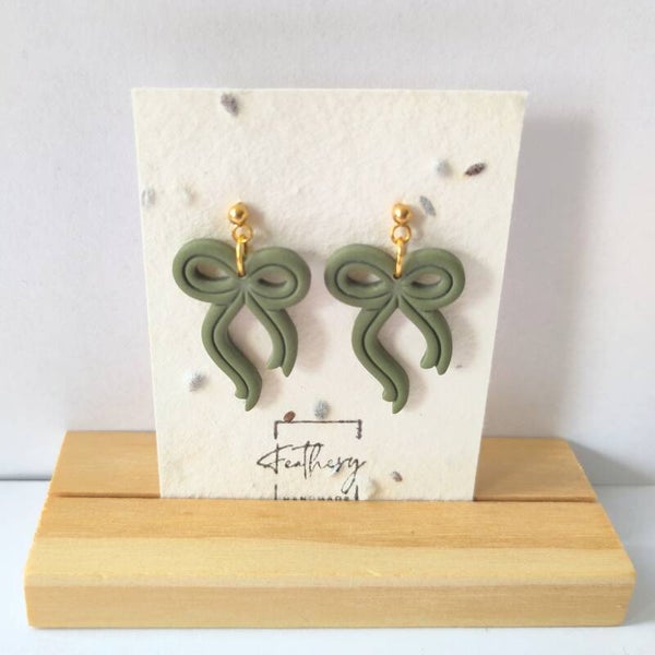 Strikjes hangers - forest green