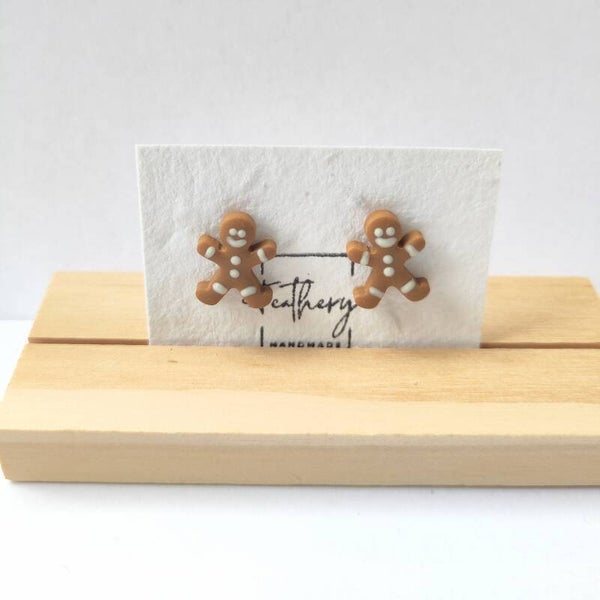 Gingerbreadman studs