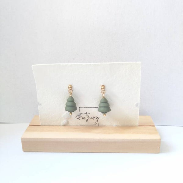 3D kerstboom mini - forest green