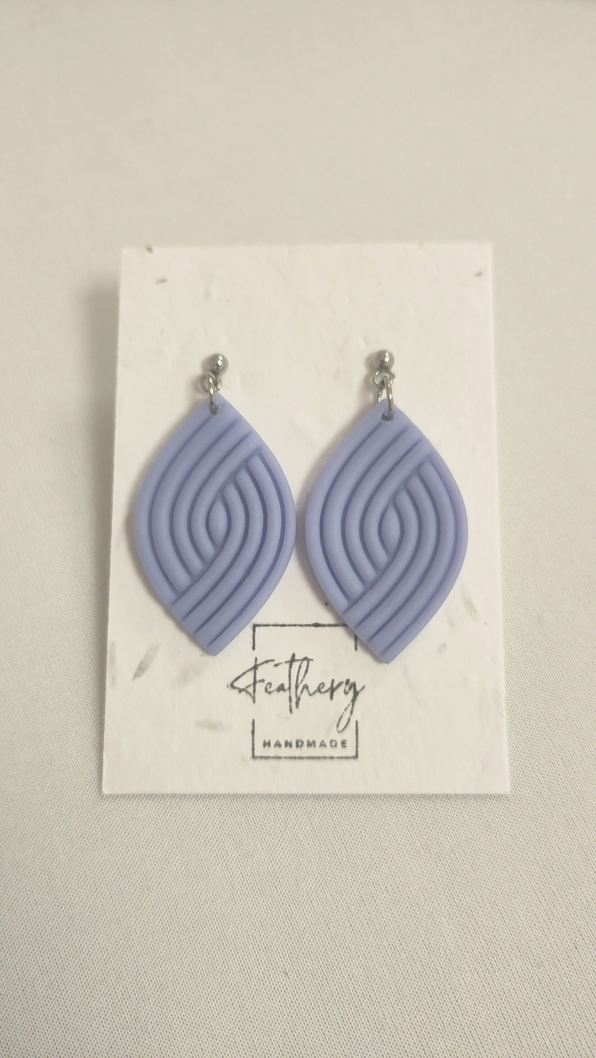 Swirl - blauw grijs opaal