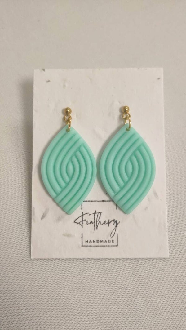 Swirl - turquoise opaal