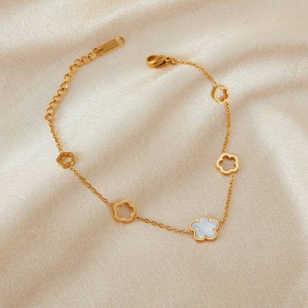 Blumen Armband