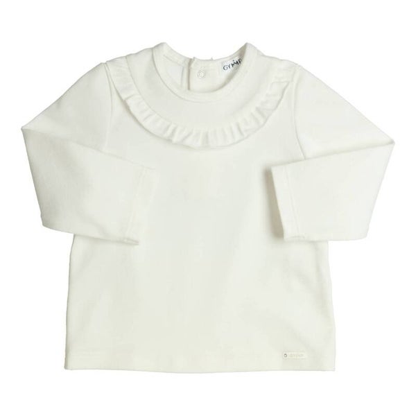 Gymp | Longsleeve Aerodoux Ruffles | Off-White