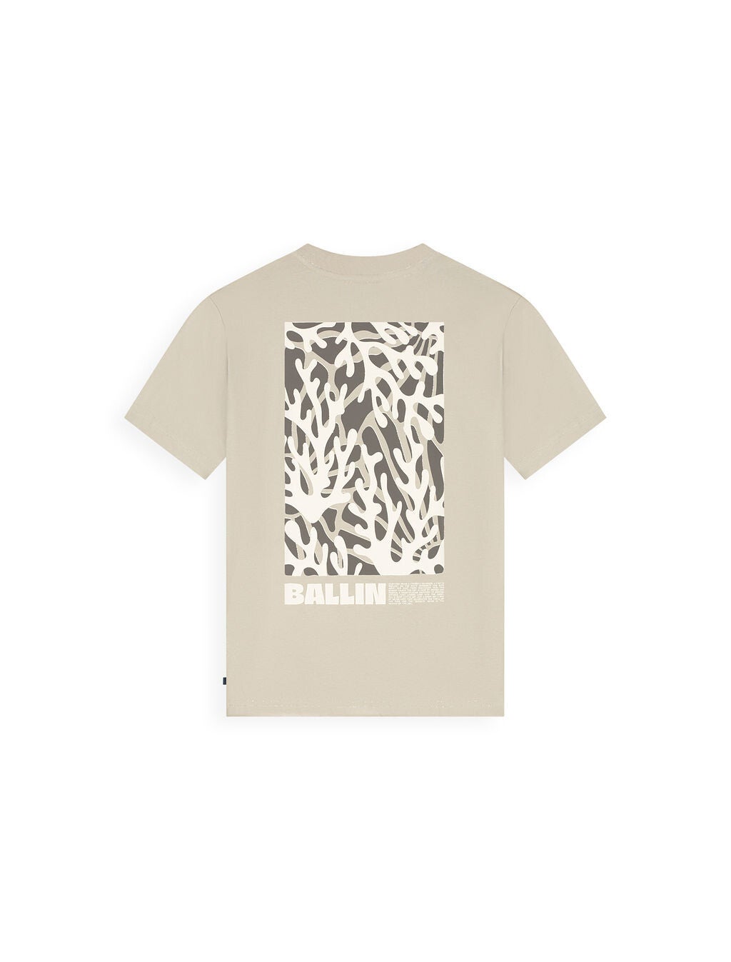 Ballin Junior | Coral Overload T-Shirt Taupe