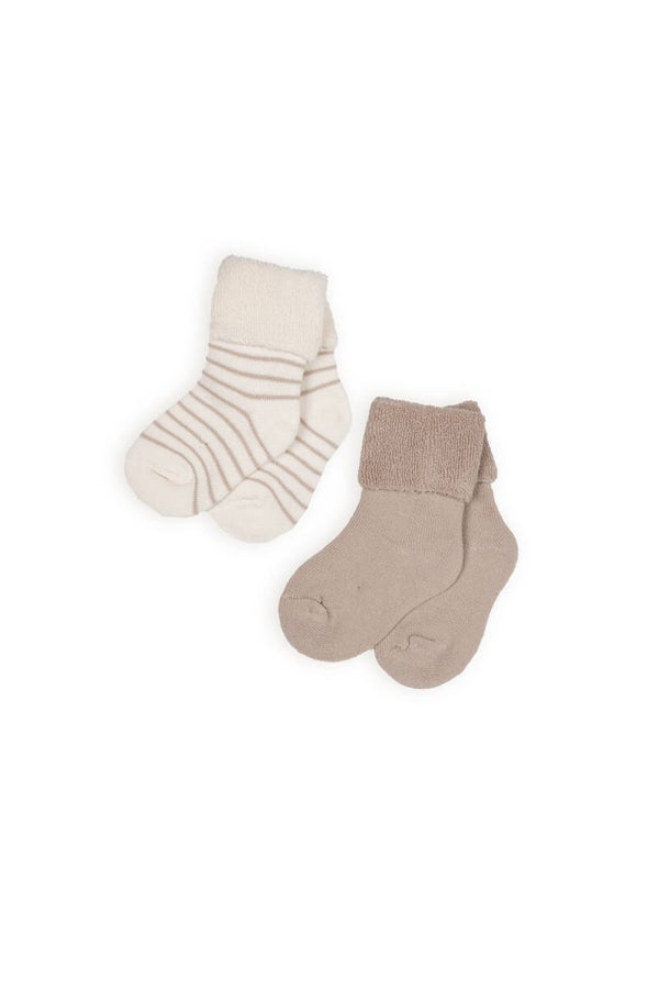 Petite Maison | Rocks 2-pack Socks | Oatmeal