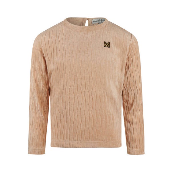 Koko Noko | Longsleeve Velvet | Caramel Brown