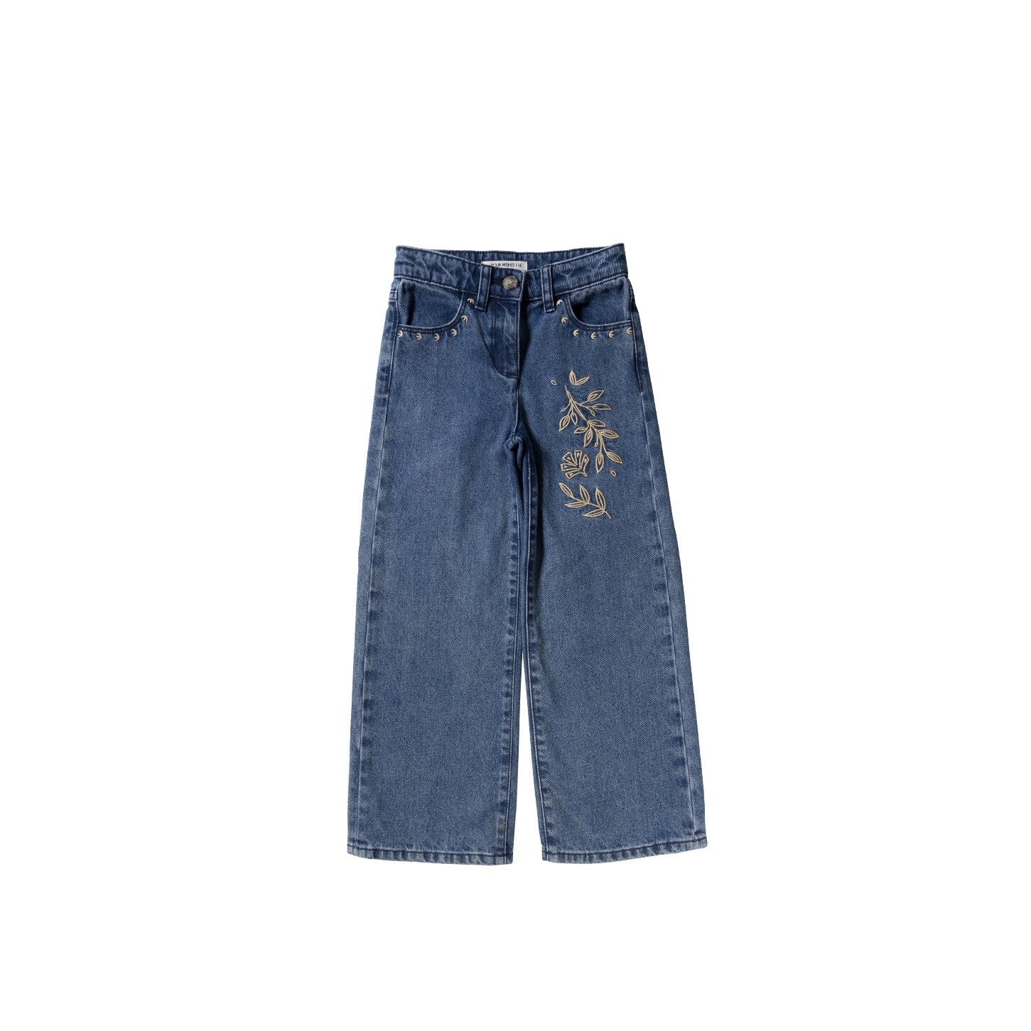 Your Wishes | Enthic Flower | Wide Leg Jeans