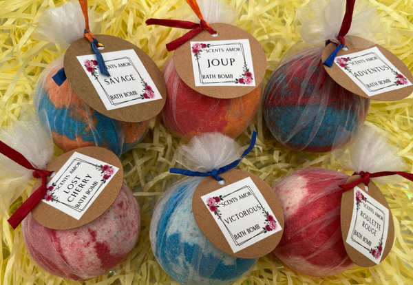 Aftershave inspired bath bombs