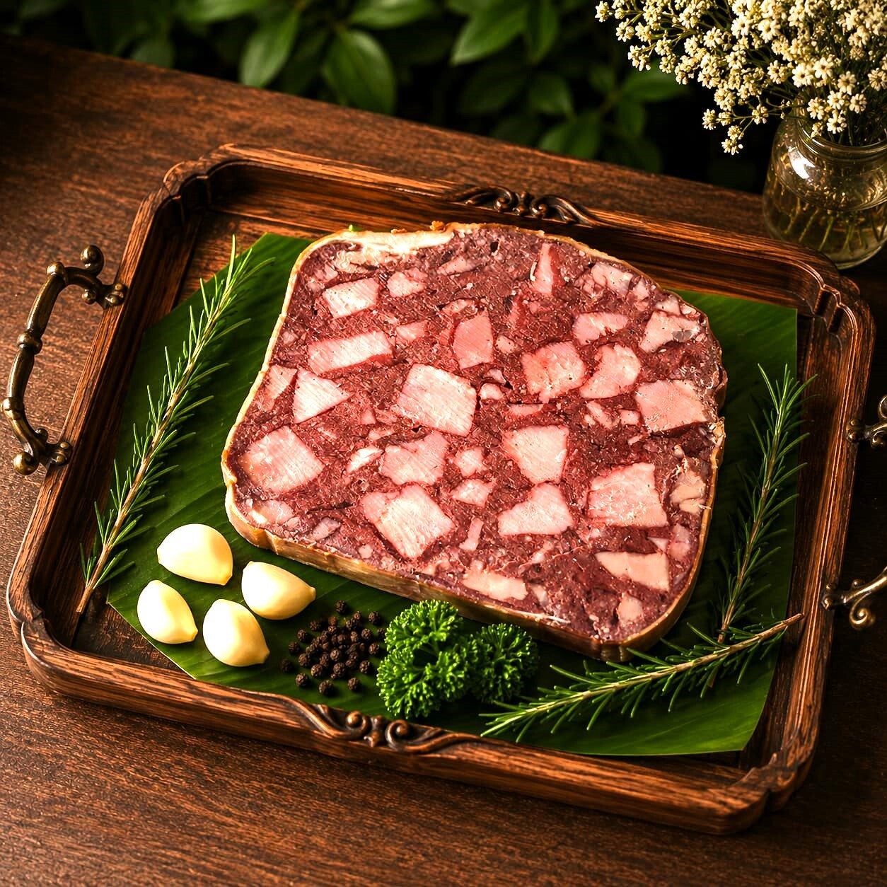 Gutsblutwurst geräuchert 1000g