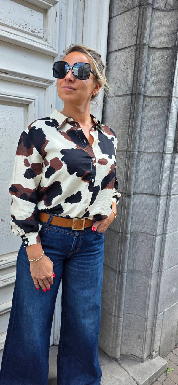 Ihamma Shirt Cow Print