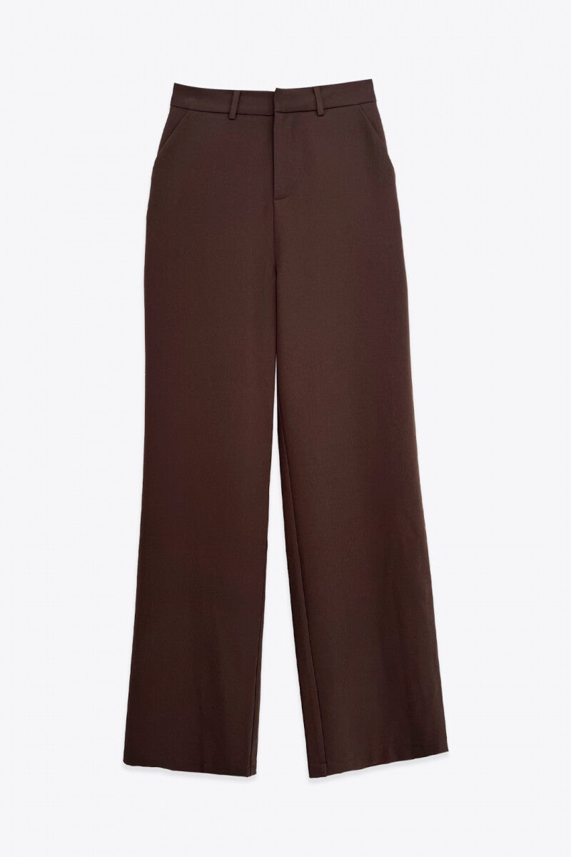 Wide Pants Brown