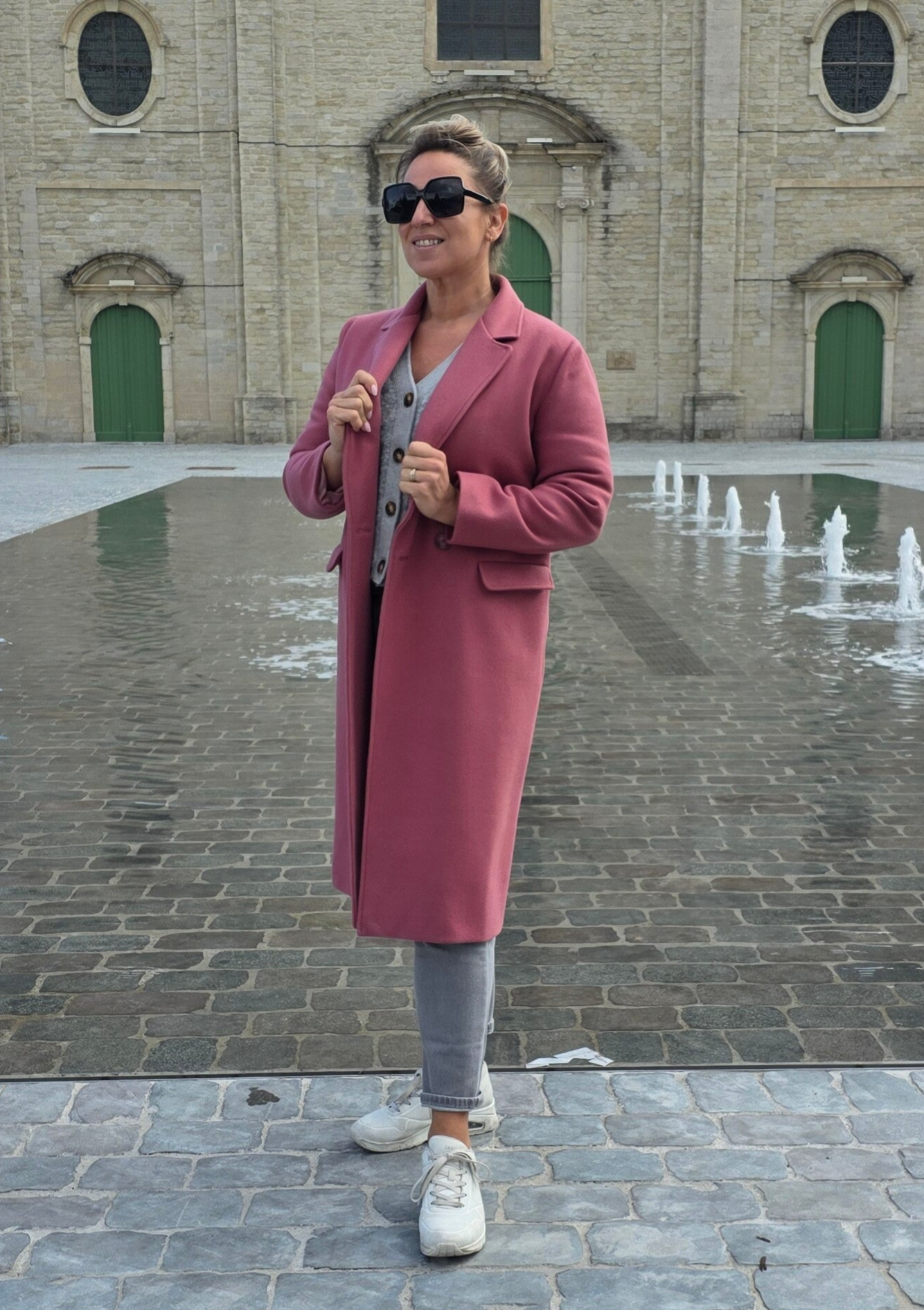 Mantel Green Ice Tromson