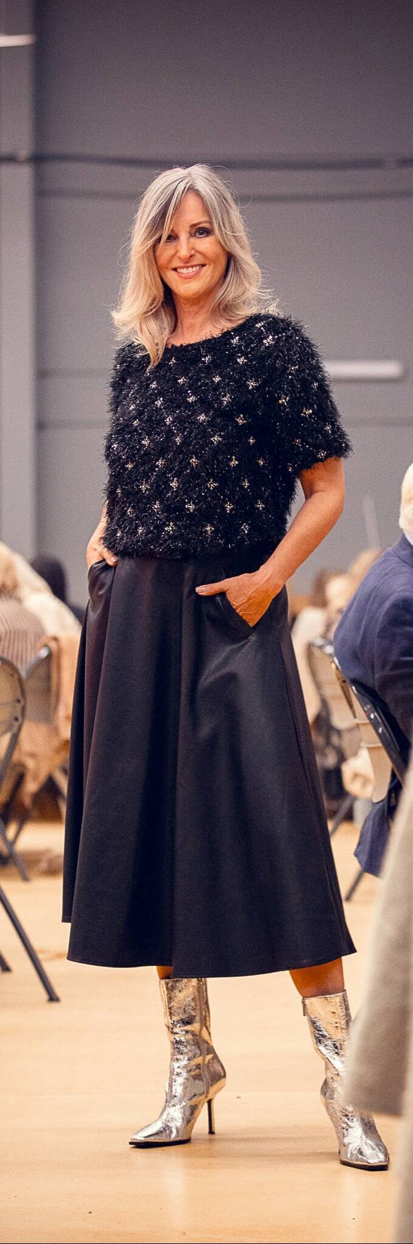 PU Rok - Black met Ceinture