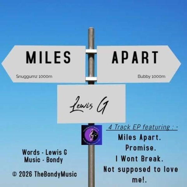 Miles Apart (EP) - Lewis G