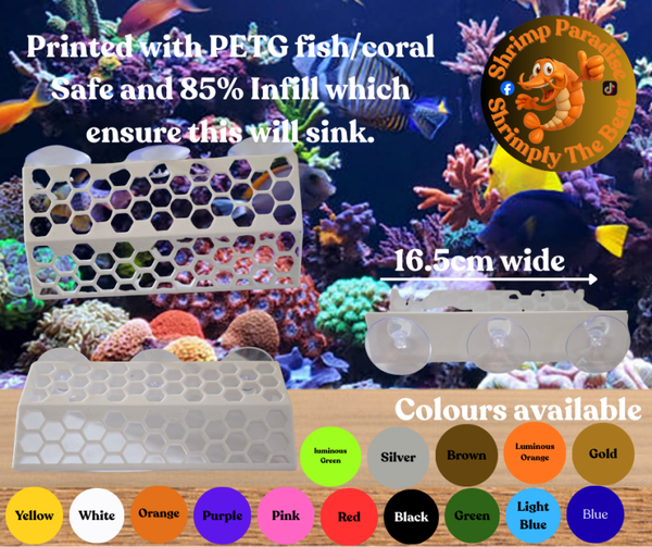 Coral Frag Rack 16.5cm wide 15 Colours available