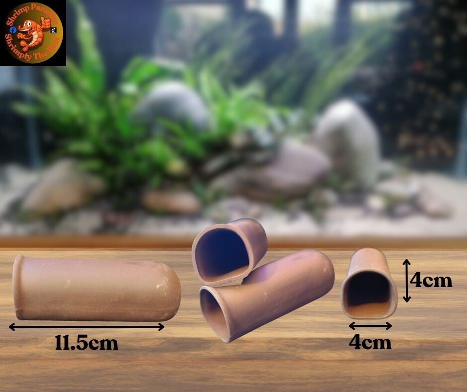 D Shaped Ceramic Breeding & Hiding Cave XL
