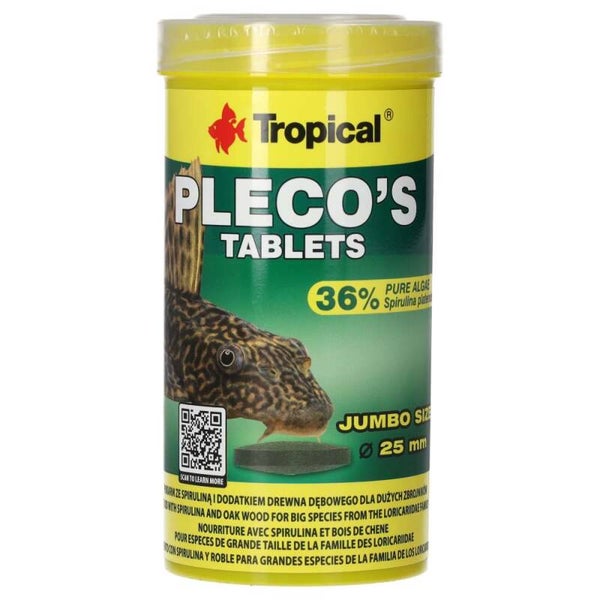 Tropical Pleco’s Tablets 250ml/135g (48pcs)