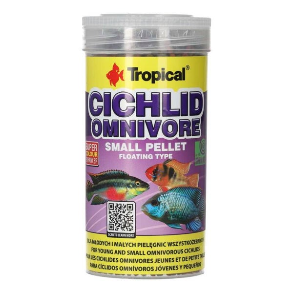 Tropical Cichlid Omnivore Small Pellet