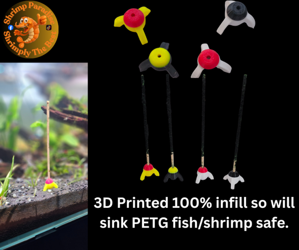 3D printed Rocket Lolly Holders x4